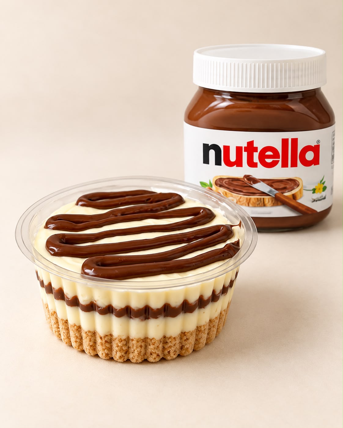 Torta de Ninho com Nutella